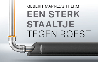 Geberit Mapress Therm Een sterk staaltje tegen roest