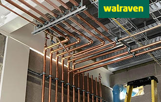 Walraven railsystemen maken jouw  HVAC-installaties makkelijker