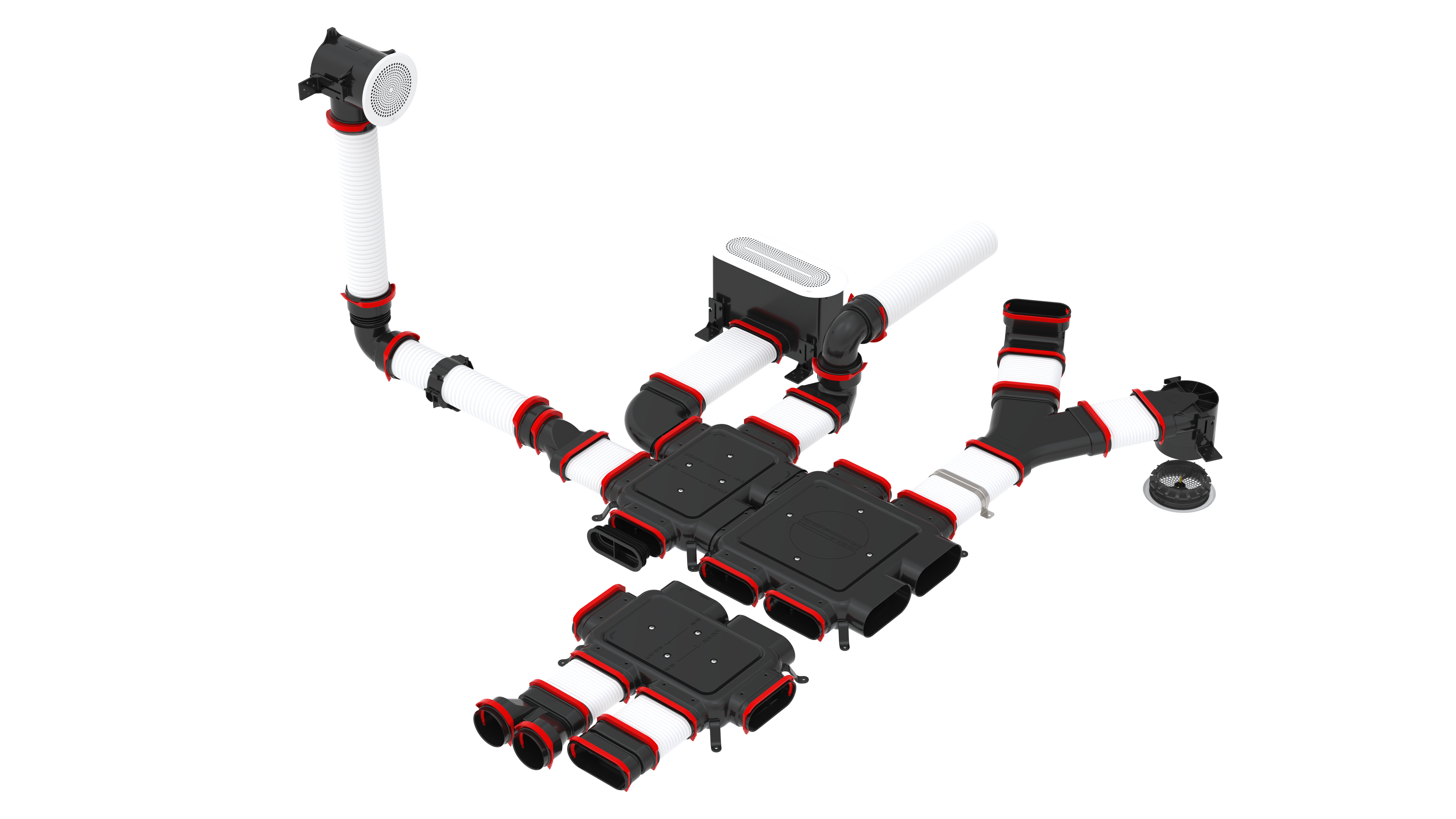 Slim ventilatiesysteem met RapidLock
